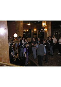 Saturday - queue for breakfast